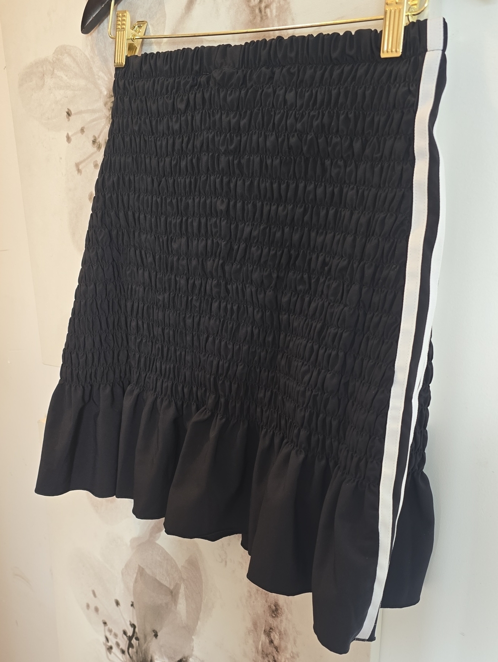 🔥Adidas Ruched Stretchy Ruffle Skirt- S - Picture 6 of 10